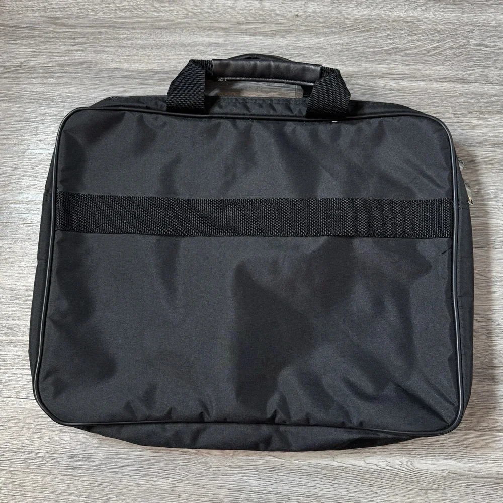 Samsonite 1910 Black Laptop Carrying Bag Case Work Travel Business Briefcase